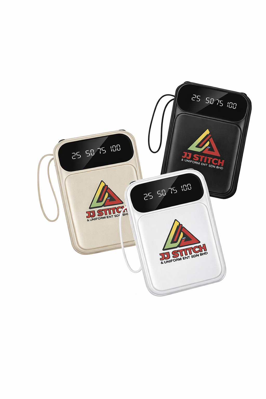 VOLT Power Bank with Built-in 4 Cables - 10000mAh