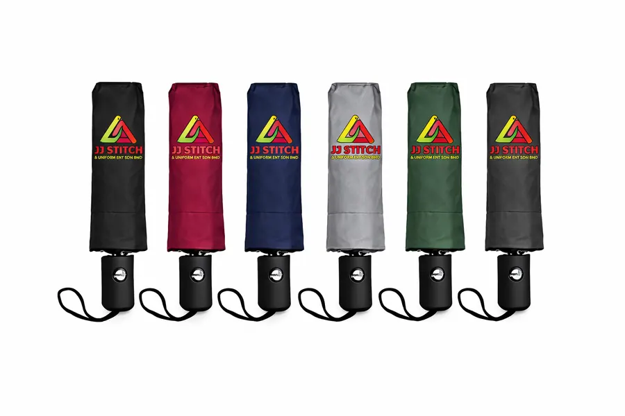 21'' Auto-Open Close 3 Fold Umbrella